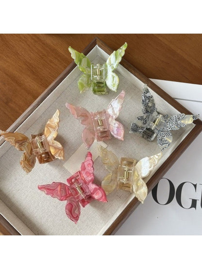 Beau - Pastel Butterfly Shaped Hair Claw Clip