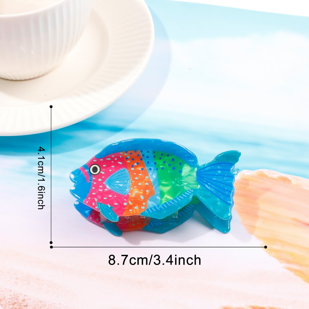 Beau - Cute Fish Theme Shaped Claw Clip