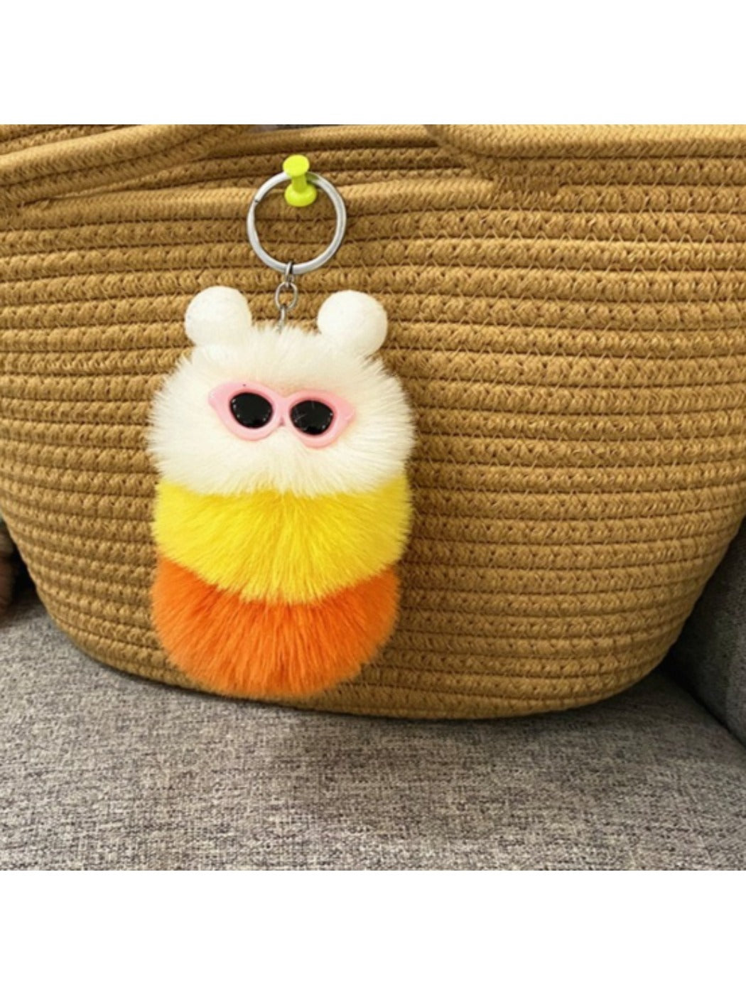 Keypus - Cute Creative Caterpillar Keychain