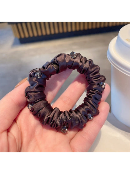 Gifty - Crinkle Textured Solid Color Hair Scrunchies
