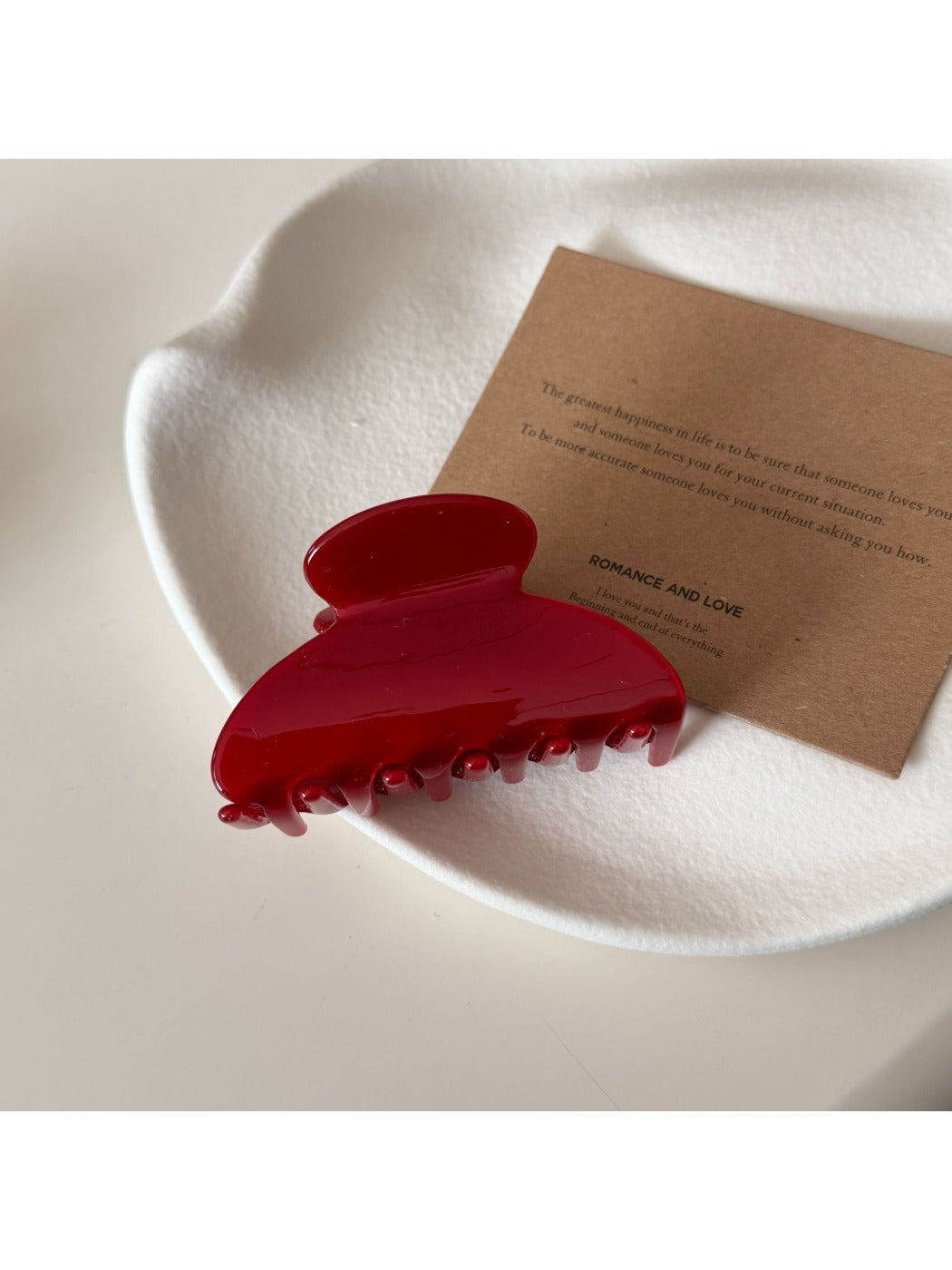 Beau - Elegant Solid Color Hair Clip
