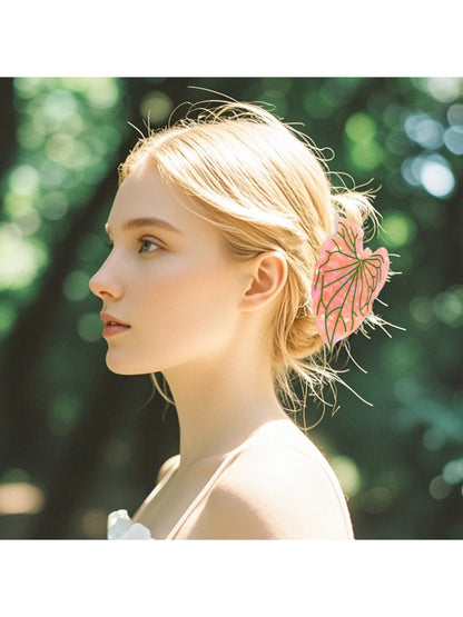 Beau - Acetate Leaf Hair Claw Clip
