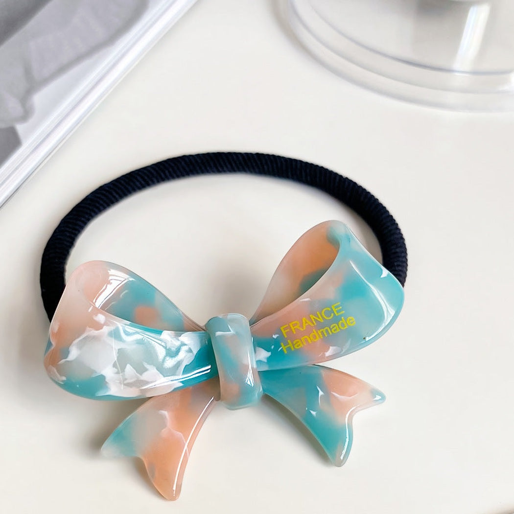 Iridescent Bow Hair Tie Collection variant image