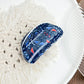 Beau - Colorful Geometric Print Hair Claw - view 11