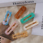 Beau - Hollowed Out Square Hair Clip