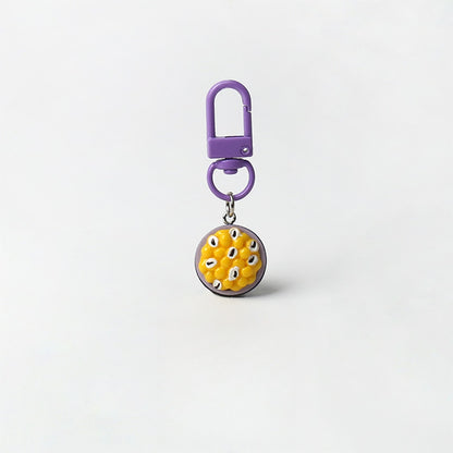 Keypus - Cute Fruit Motif Plastic Metal Keychain