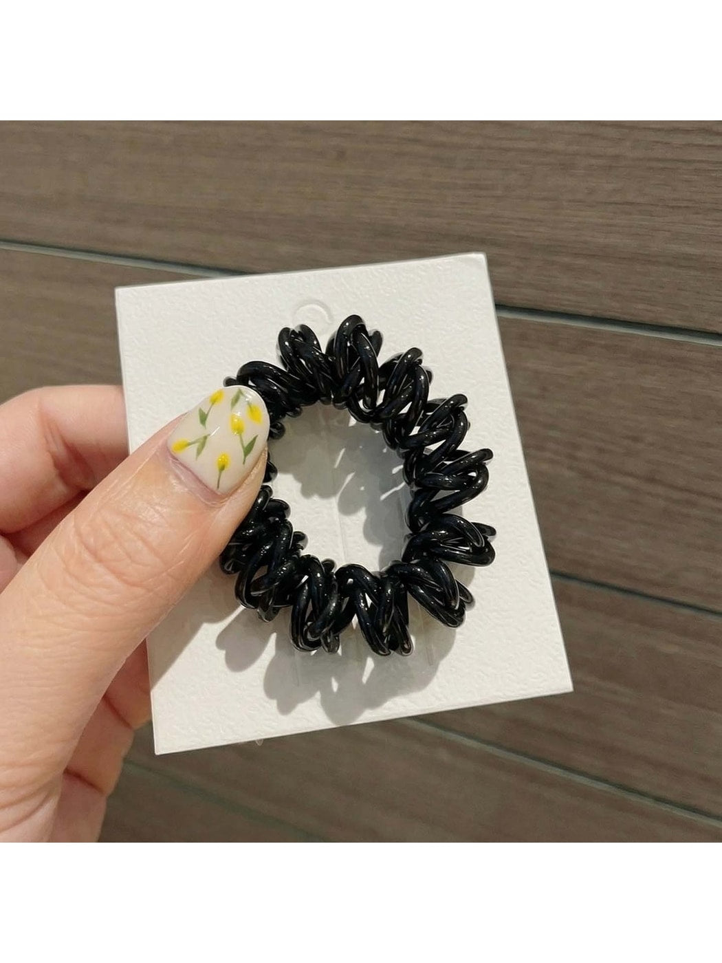 Gifty - Braided Elastic Spiral Polyester Hair Tie