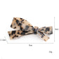 Side view of Beau acetate bow hair clip highlighting clip mechanism