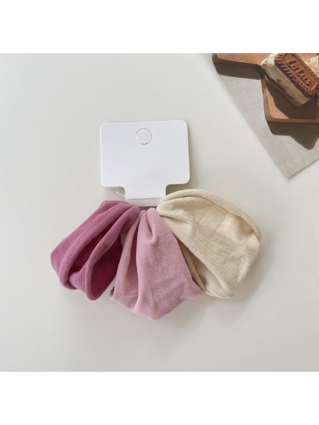 Gifty - Minimalist Solid Color Hair Tie Set