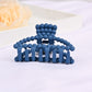 Beau - Minimalist Openwork Half Round Claw Clip