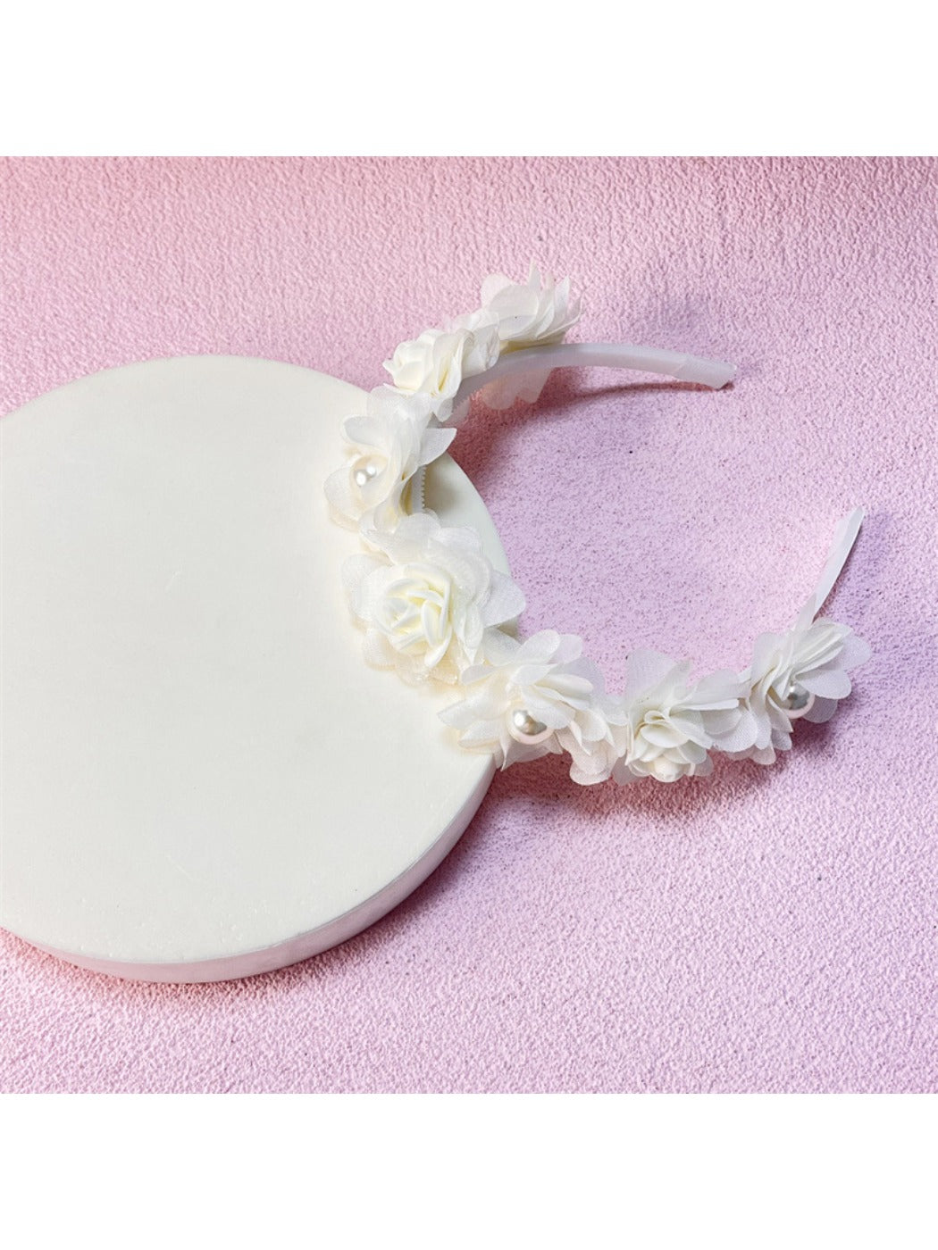 Gifty - Solid Color Floral Headband