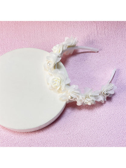 Gifty - Solid Color Floral Headband