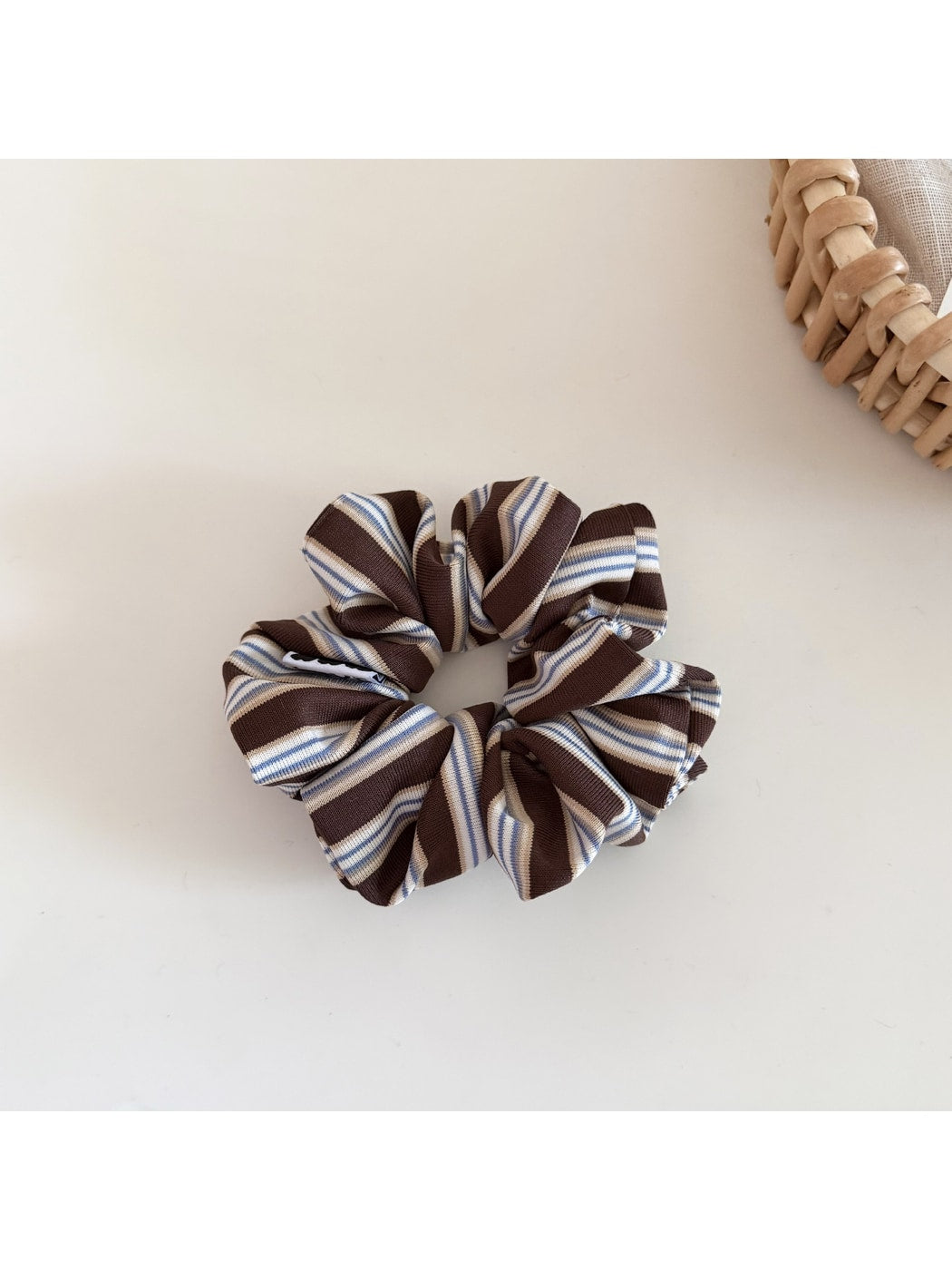Gifty - Retro Print Polyester Fashion Scrunchie