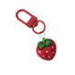Keypus - Cute Strawberry Fruit Charm Alloy Keychain
