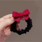 Gifty - Elegant Red Ruched Scrunchie