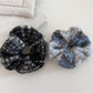 Gifty - Checkered Scrunchie Hair Tie