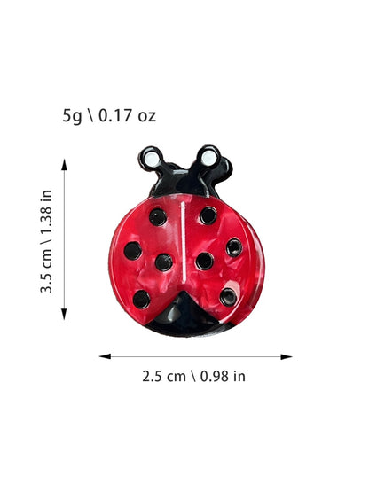 Beau - Ladybug-Shaped Hair Clip