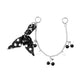 Keypus - Polka Dot Scarf Cherry Chain Bag Charm Keychain