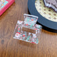 Beau - Christmas Theme Print Openwork Claw Clip