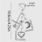 Keypus - Retro Y2K Heart and Spider Keychain