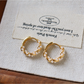 Earedge - Vintage Twisted Geometric Earrings