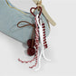 Keypus - Glitter Fruit Charm Woven Cord Decorative Keychain