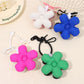 Keypus - Two-Tone Five-Petal Flower Keychain