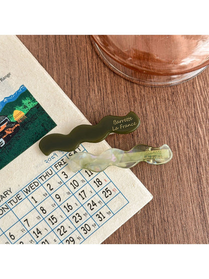 Beau - Vintage Wave-Shaped Hair Clip