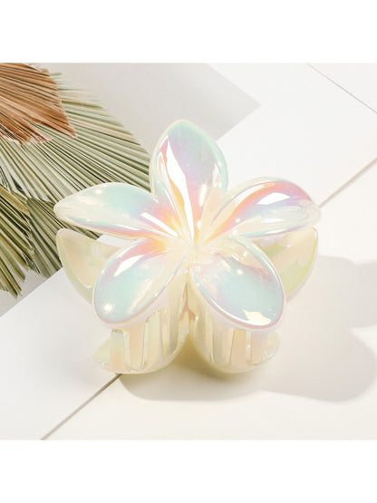 Beau - Elegant Plumeria Hair Claw Clip