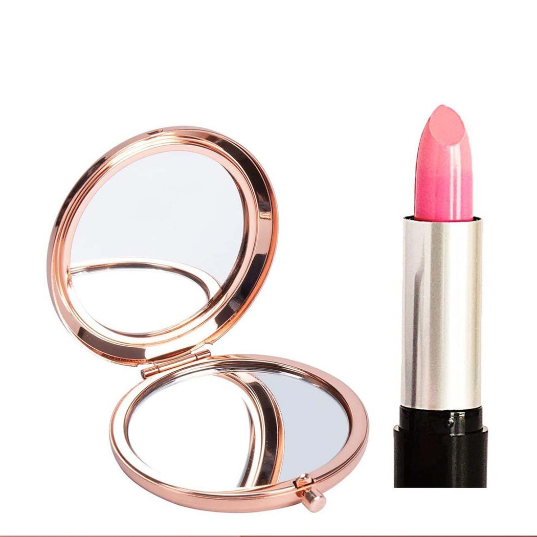 Mirroray - Portable Round Handheld Touch-Up Mirror