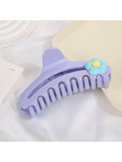 Beau - Sweet Floral Plastic Claw Clip