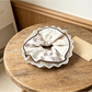 Gifty - Floral Lace Trim Oversized Ruffle Scrunchie