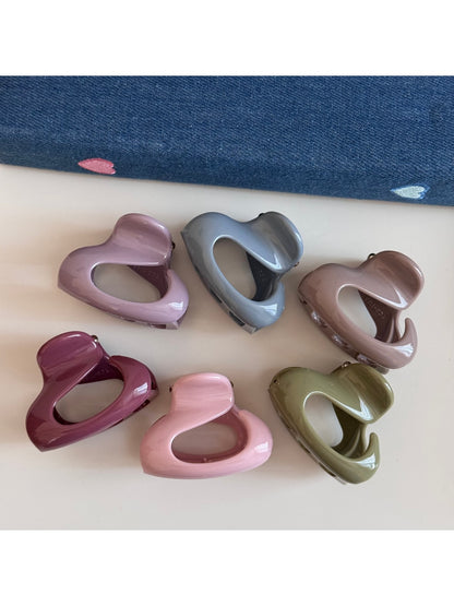 Beau - Glossy Irregular Open Design Hair Claw Clip