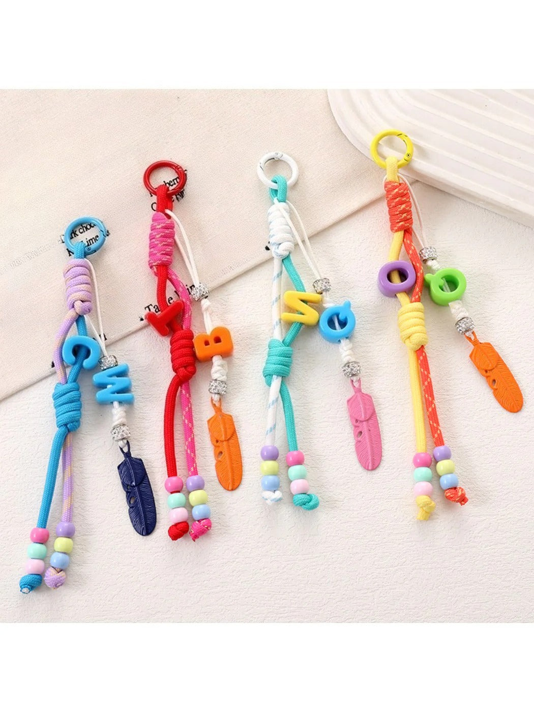 Keypus - Elegant Feather-Shaped Keychain
