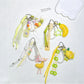Keypus - Cute Fruit Pattern Bag Pendant Keychain