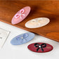 Beau - Bow Shaped Oval Hair Clip