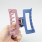 Beau - Two Tone Square Openwork Claw Clip