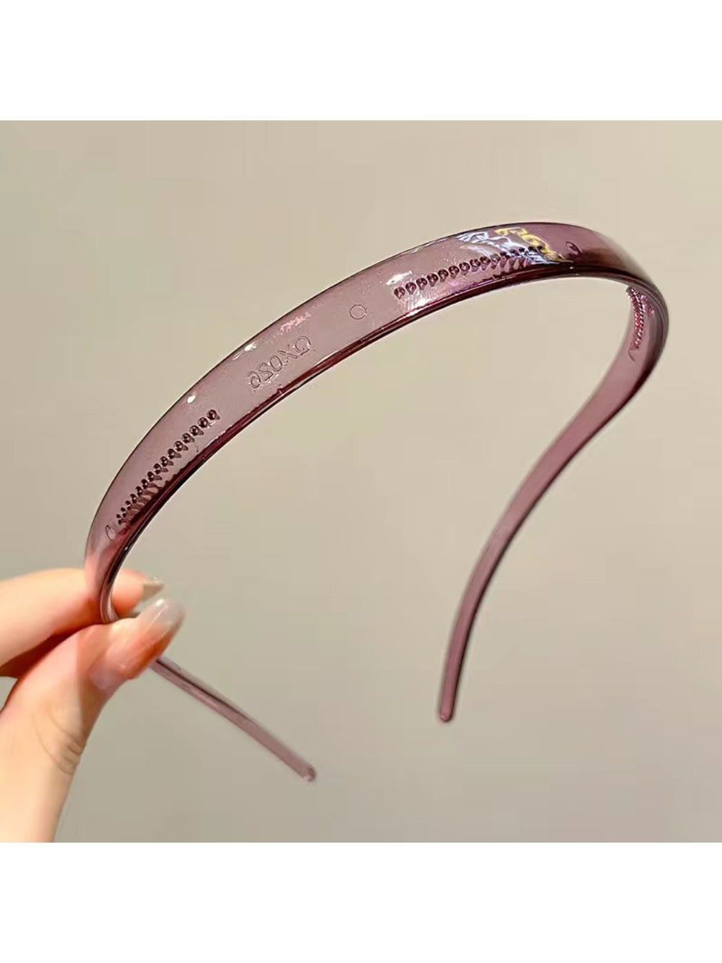 Gifty - Minimal Ring Shape Retro Plastic Headband