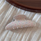 Beau - Acrylic Butterfly Print Patterned Hair Claw Clip