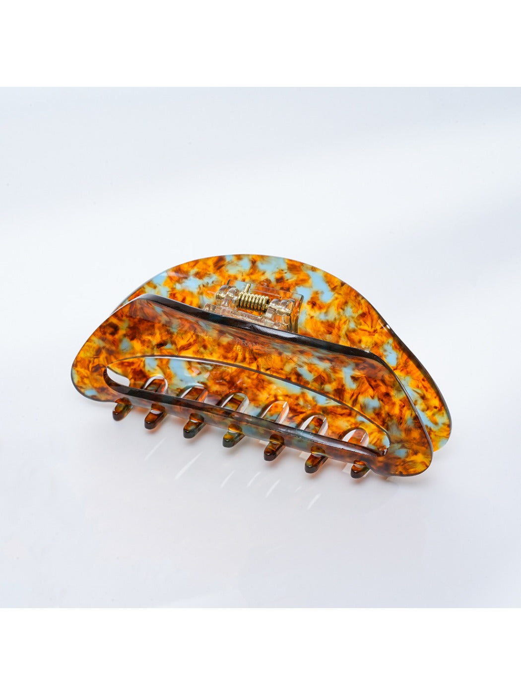 Beau - Minimalist Half Moon Cutout Hair Claw Clip
