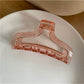 Beau - Transparent Fish Tail Claw Clip