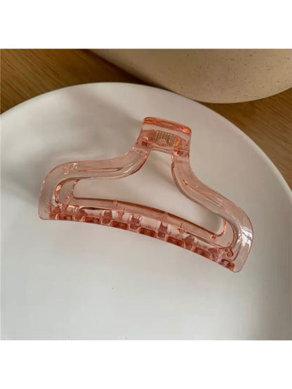 Beau - Transparent Fish Tail Claw Clip