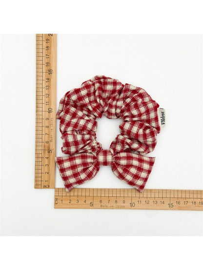 Gifty - Plaid Bow Hair Tie
