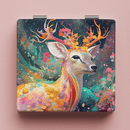 Mirroray - Decorative Printed Portable Table Makeup Mirror