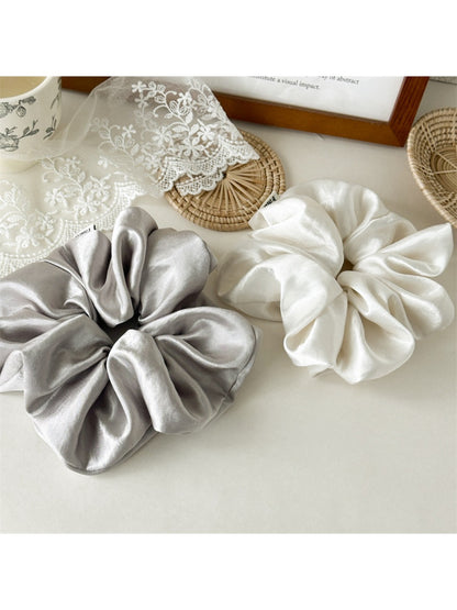 Gifty - Elegant Colorful Satin Hair Scrunchie