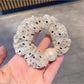 Gifty - Ruffled Mini Polka Dot Scrunchie