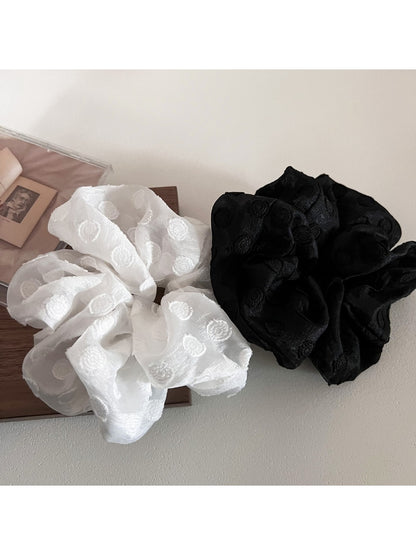 Gifty - Elegant Polka Dot Hair Scrunchie