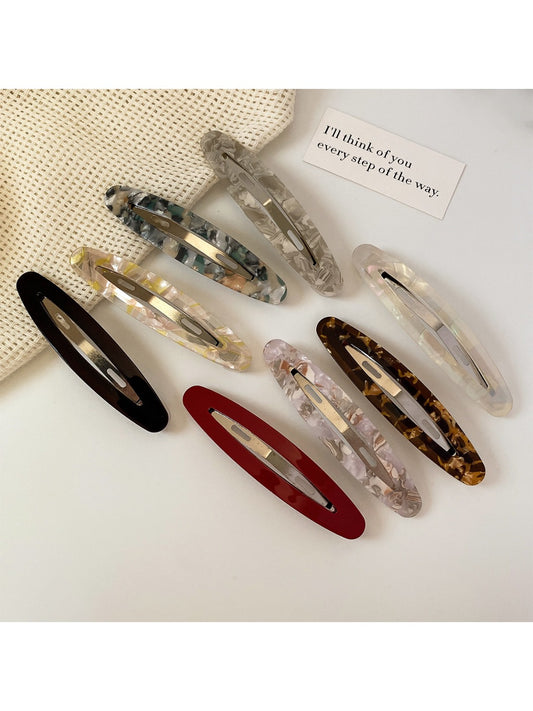 Beau - Elegant Openwork Willow Leaf Shaped Hair Clip