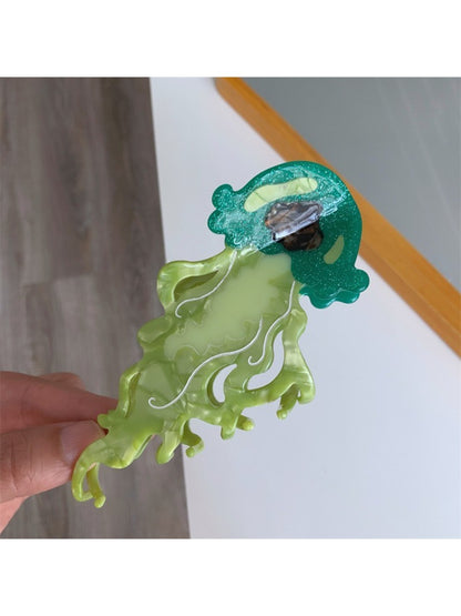 Beau - Acetate Jellyfish Shaped Hair Clip