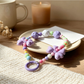 Keypus - Acrylic Bow Beaded Bag Charm Keychain